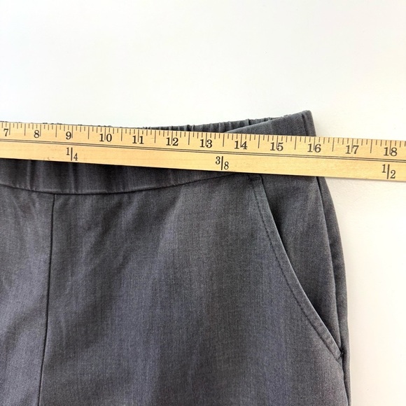 Dana Bachman Women’s Size 12 Grey Pull On Dress Pants Straight Leg Rayon Blend - Picture 7 of 10